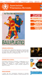 Mobile Screenshot of filarmonicarovereto.it